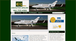 Desktop Screenshot of jetaircharter.com
